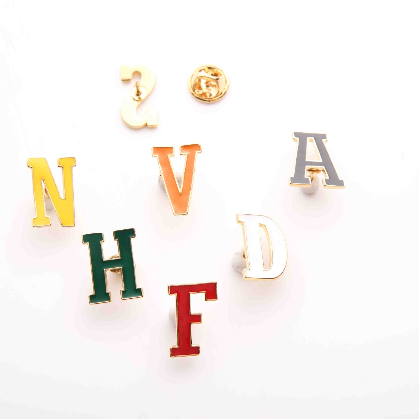 Alphabet Letter Lapel Pin