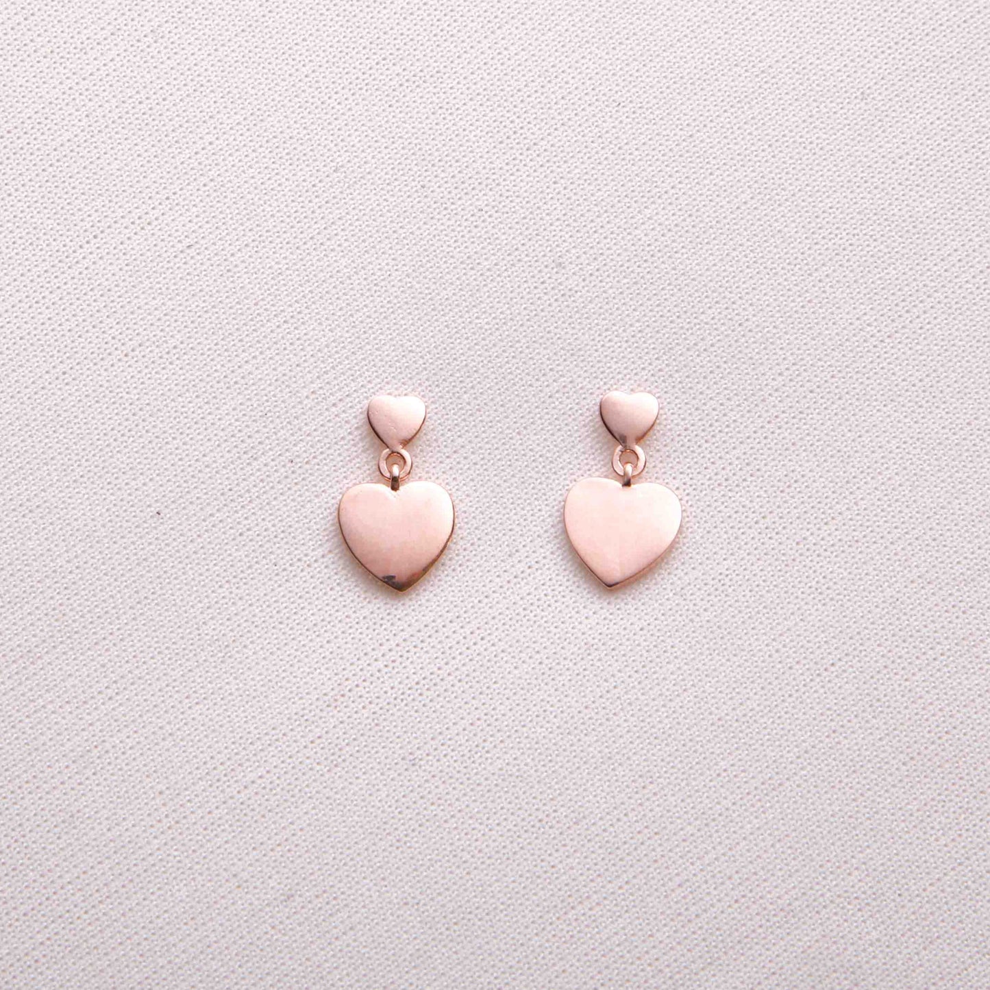 Rose Gold Hearts