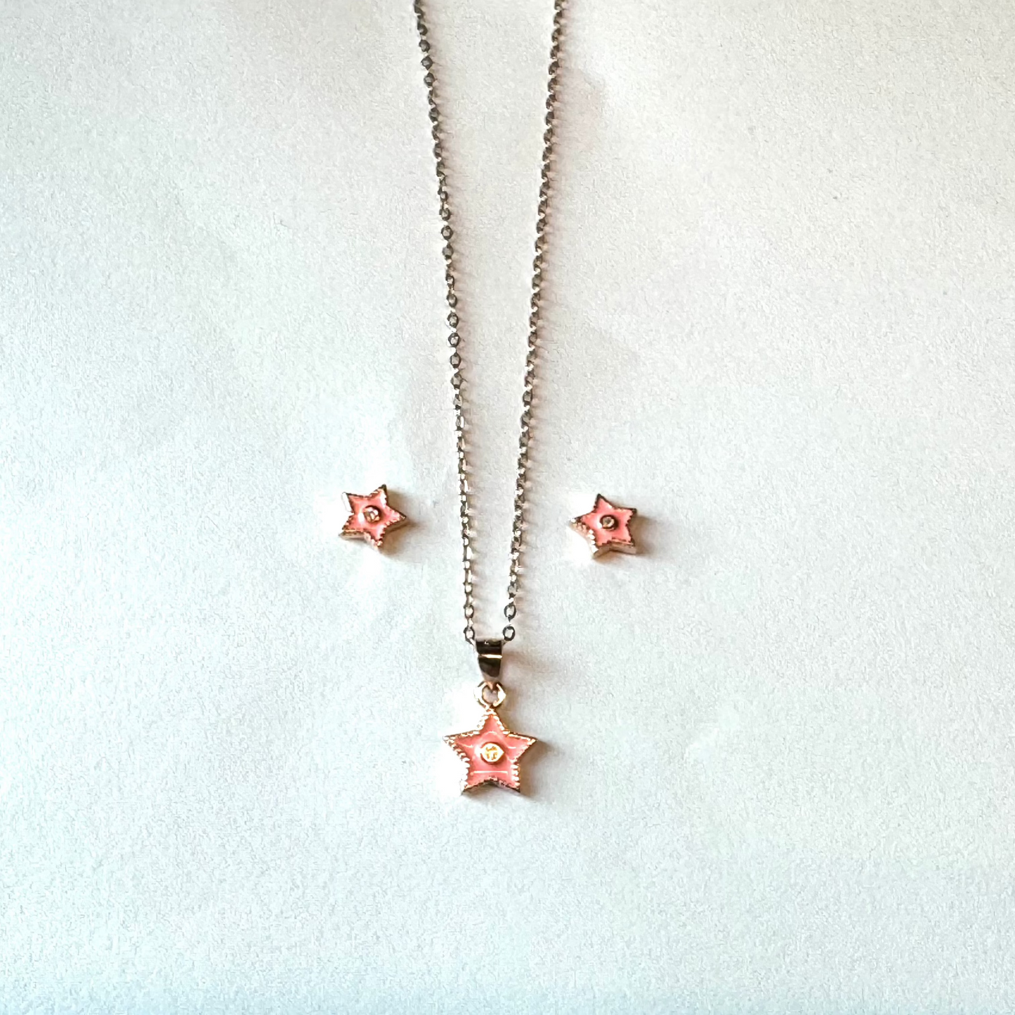 Pink Star Rose Gold Set