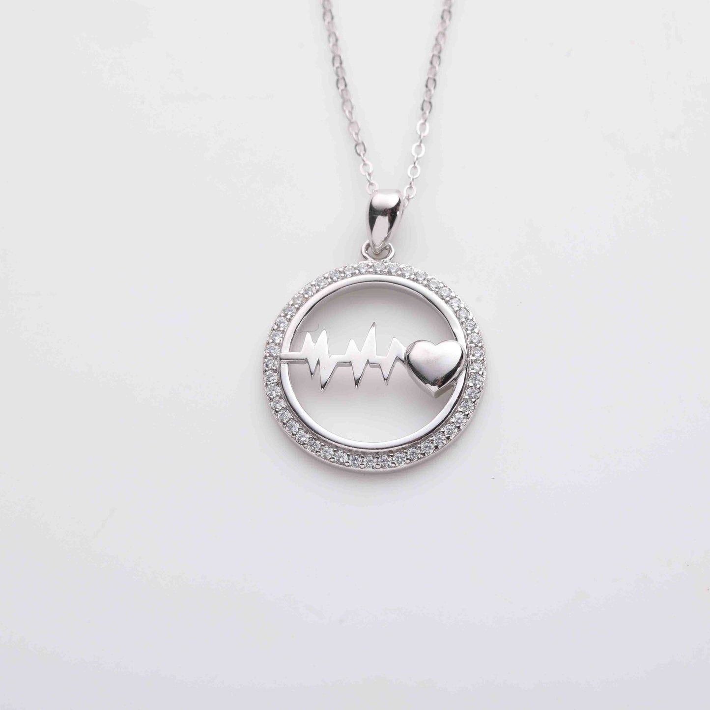 Heartbeat Pendant Necklace