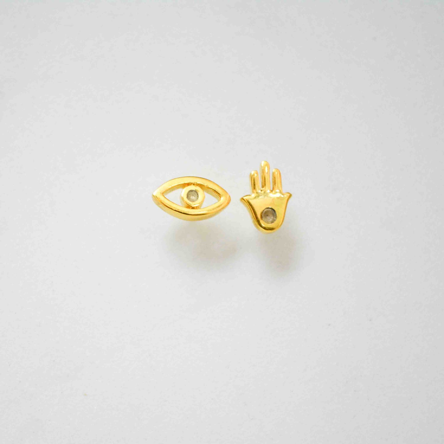 Evileye Hamsa hand Mixmatch Studs