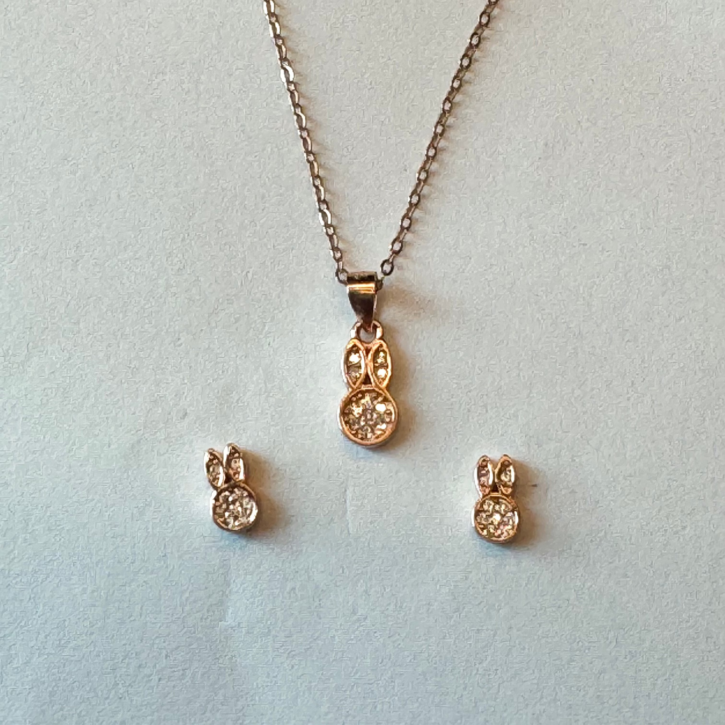 Bunny Star Rose Gold Set